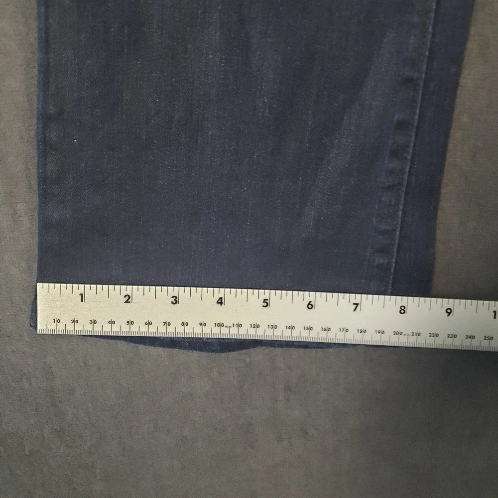 Levis Jeans Womens Size 12 Mid Rise Bootcut Skinny Dark Wash Red‎ Tab